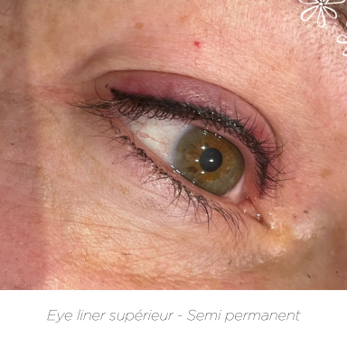 Eye-liner supérieur _ maquillage semi permanent